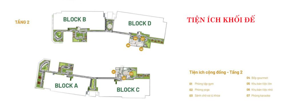Tiện ích nội khu tại dự án Elysian Thủ Đức