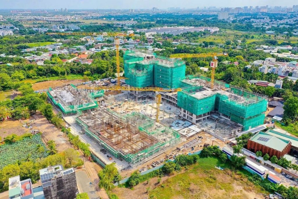 Tiến độ xây dựng căn hộ Elysian Thủ Đức